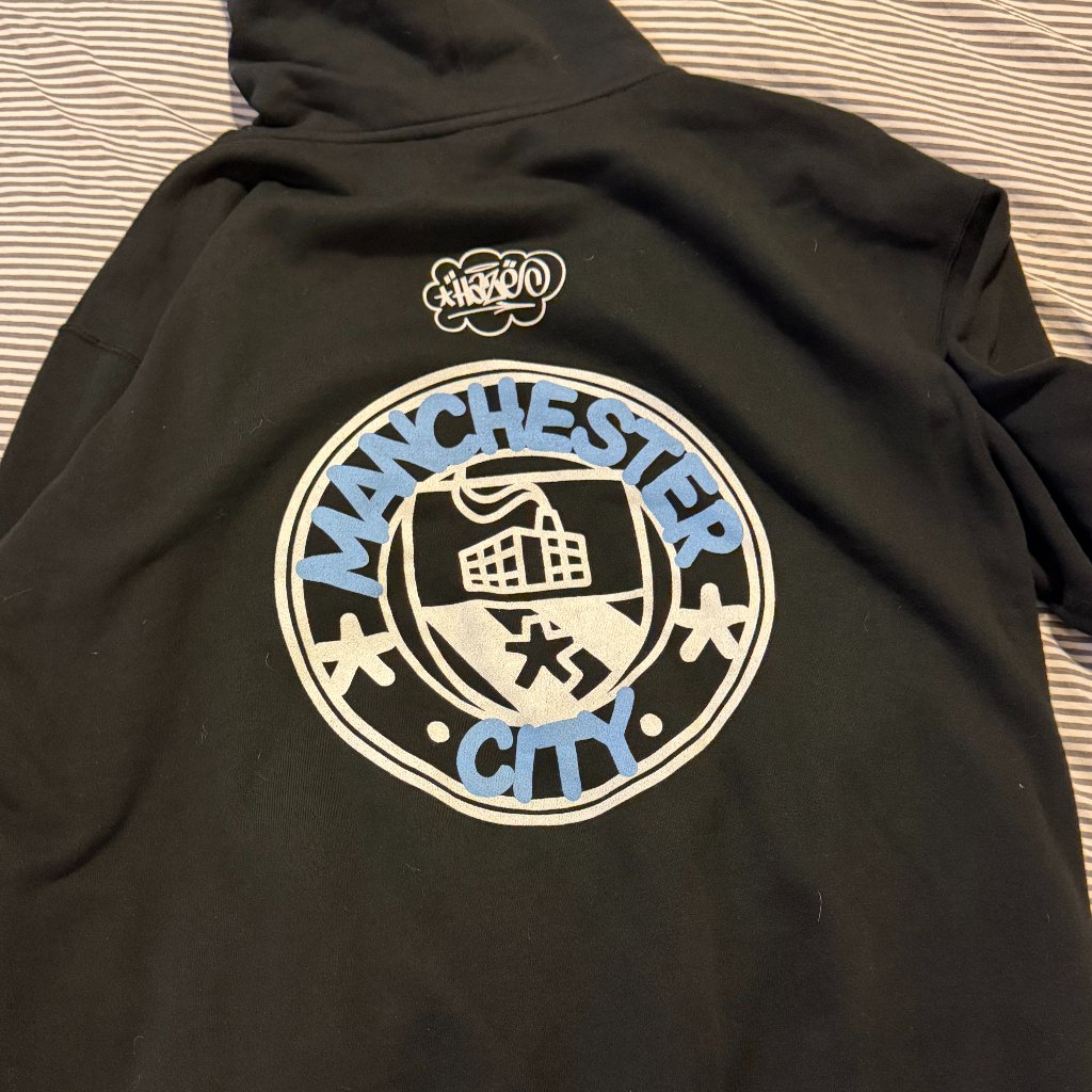 Super Rare Manchester City X Haze Collab Hoodie